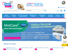 Tablet Screenshot of inkoservice.de